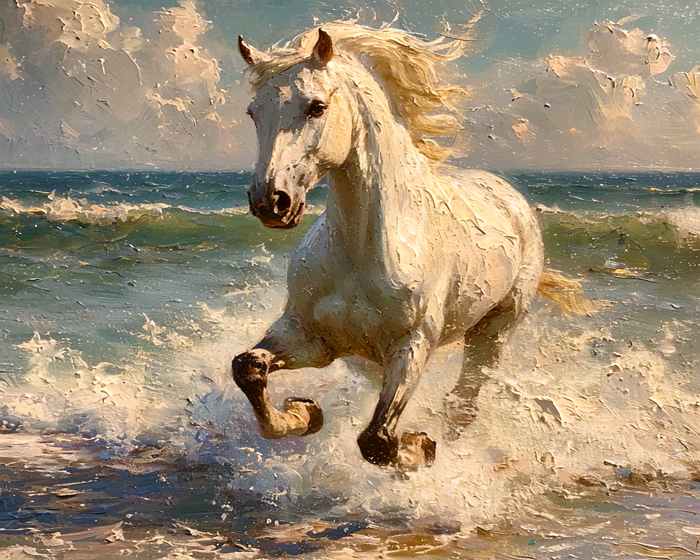 "Rushing Stallion"