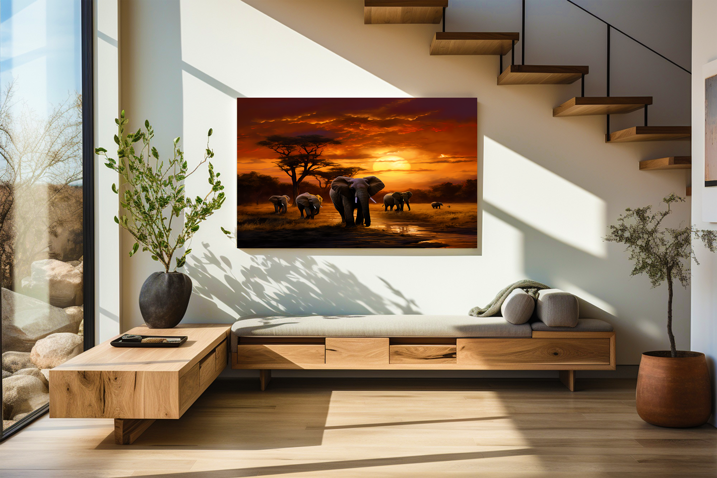 "African Sunset Horizon"